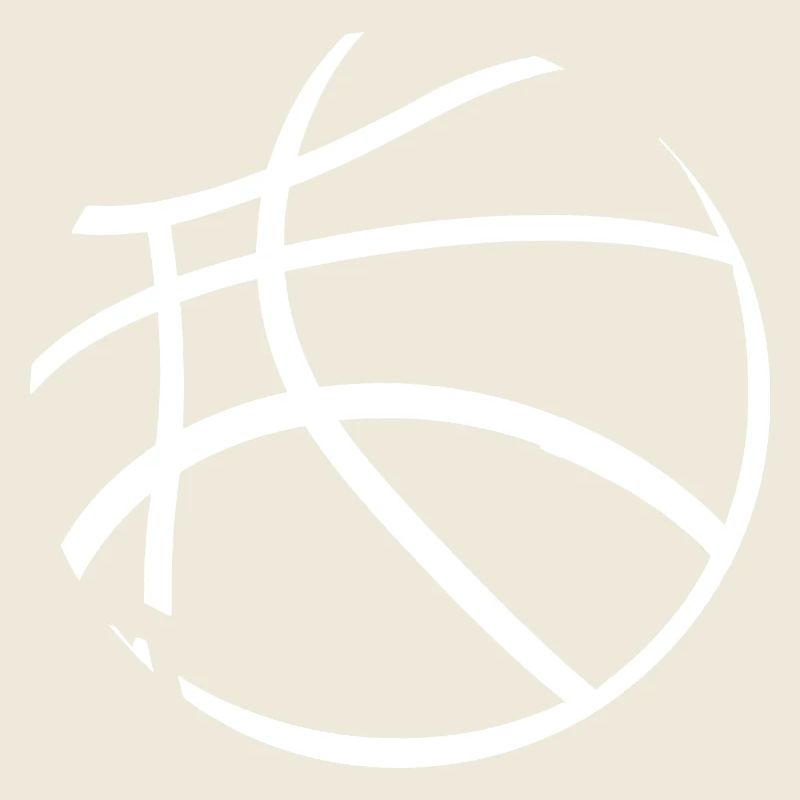 Basketball Ball Skizze