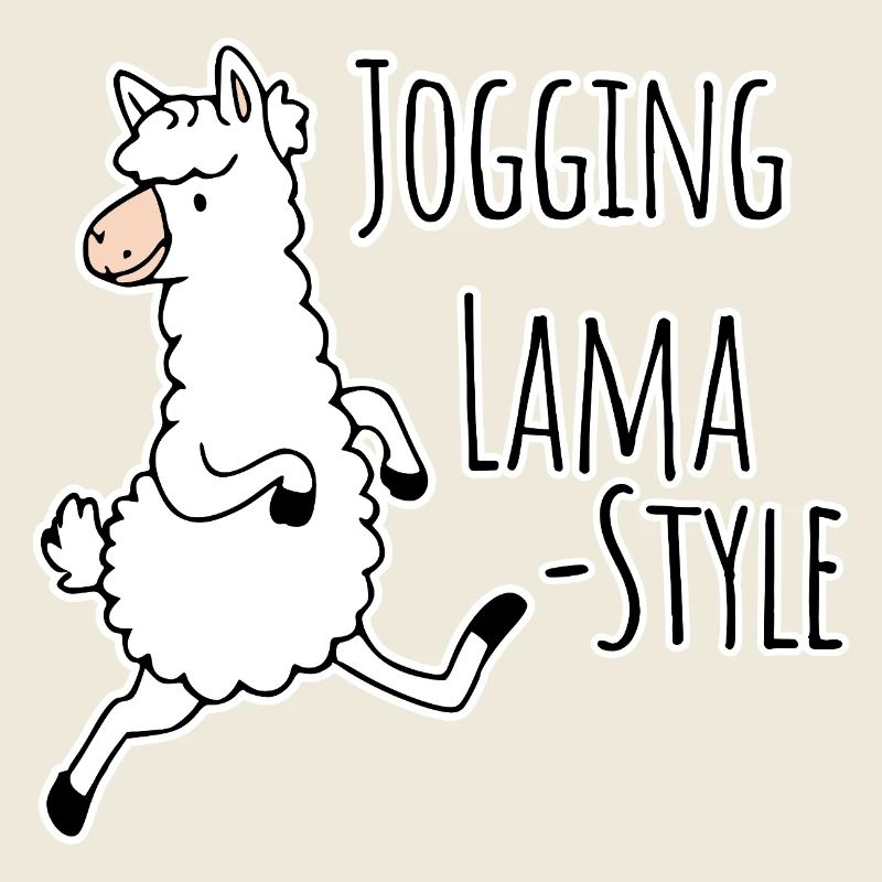 Jogging - Llama Style! Silly but fast!