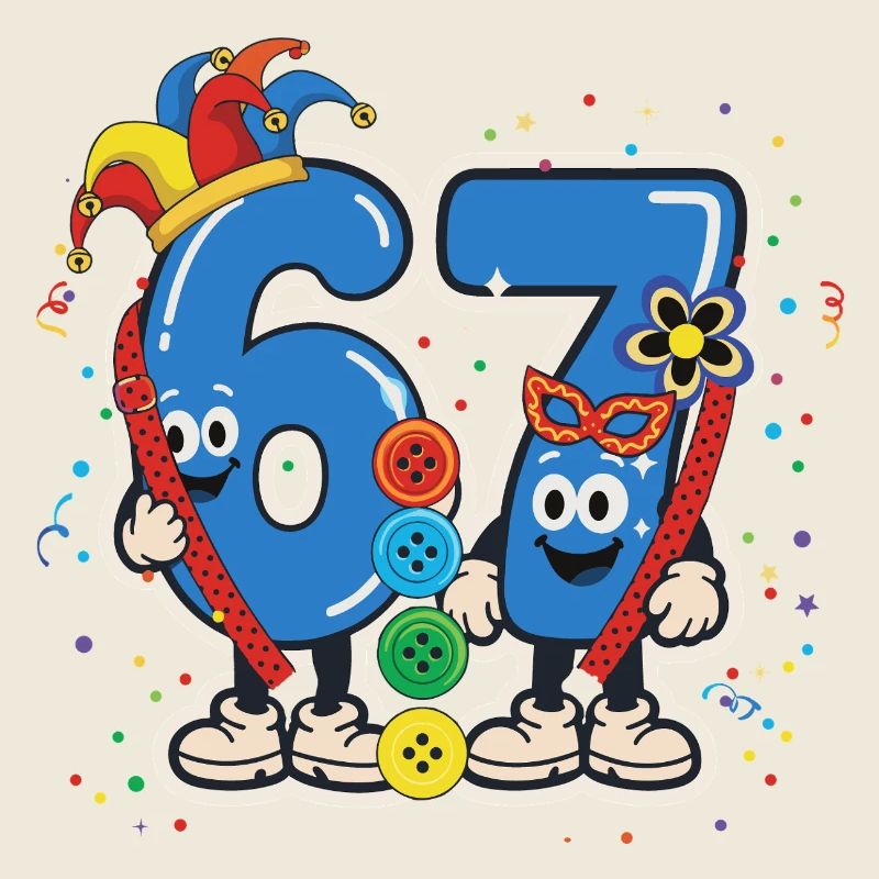 67 Six Seven Student Joke – Carnival Costume