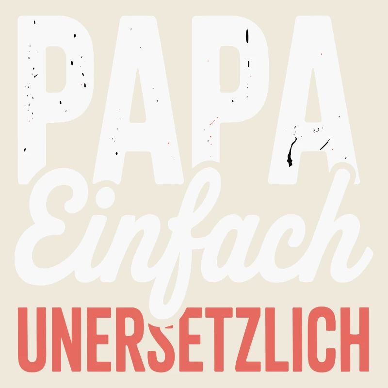 Vater Ist wWrklich Unersetzlich Vatertagskleidun