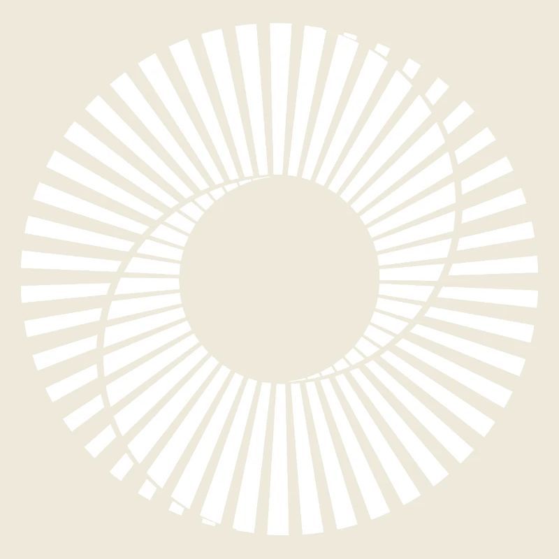 Radial Sunburst Emblem