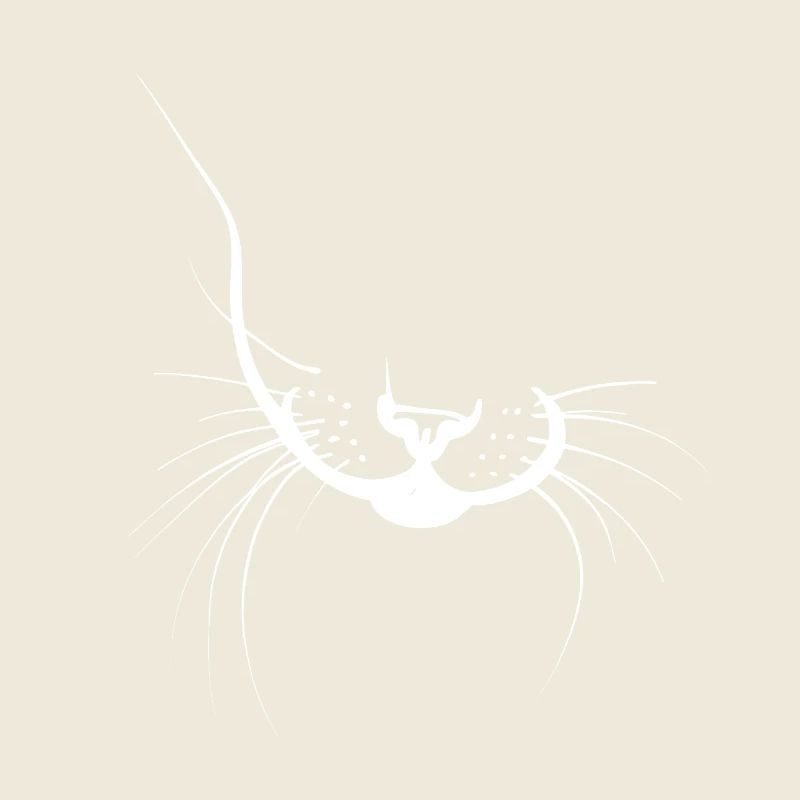 Cat Silhouette Whiskers