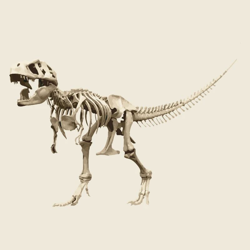 T-rex skeleton