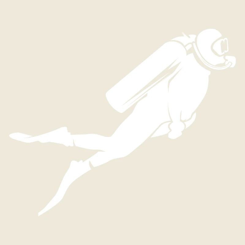Illustration d’icône sous-marine de plongée de mer