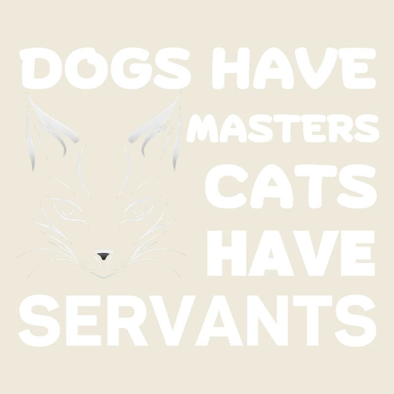 Chats ont des serviteurs