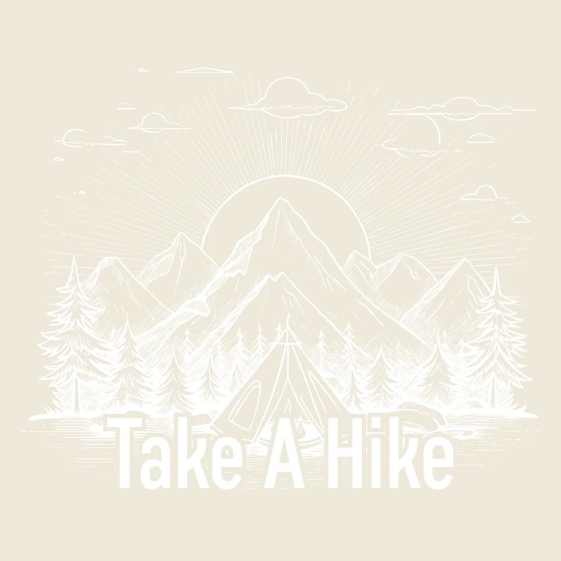 Machen Sie eine Wanderung Berg T-Shirt