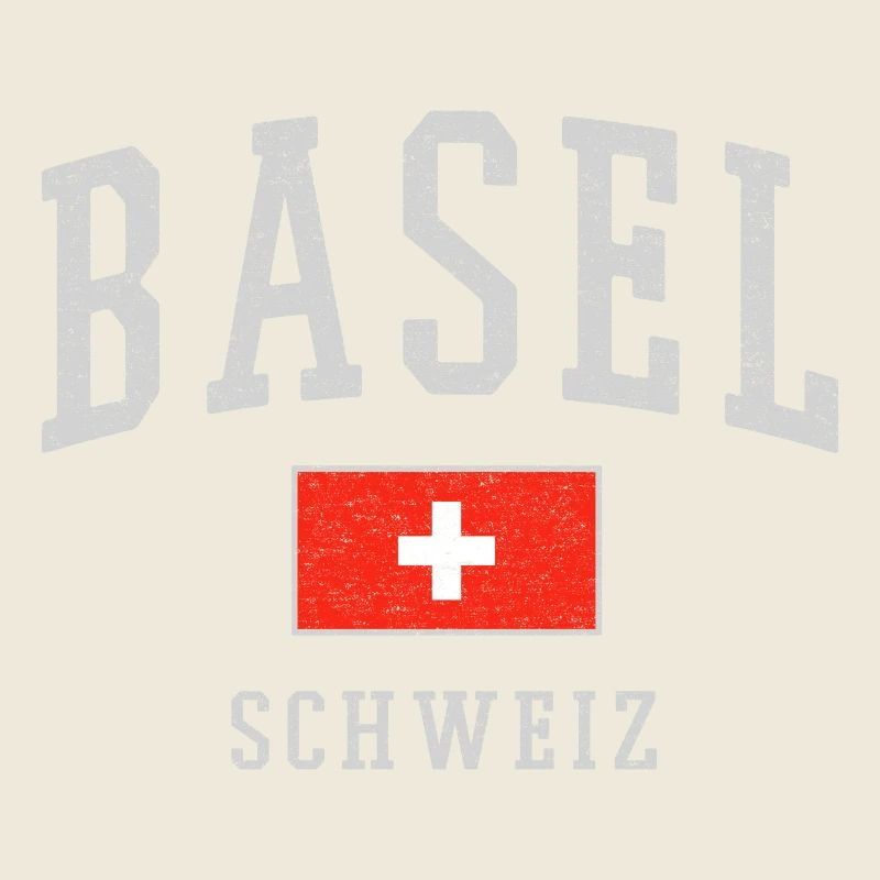 Basel Schweiz Emblem Druck