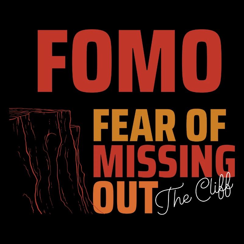 FOMO Club Cliff Typography