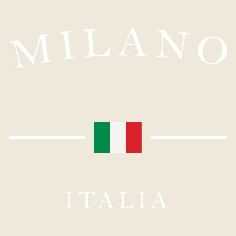 Mailand Italien Logo Noir