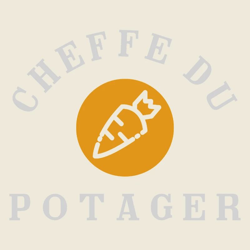 Chef du Potager Design Humorous Gardening