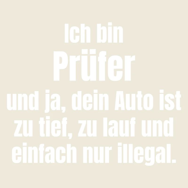 Ich bin Prüfer Auto zu tief