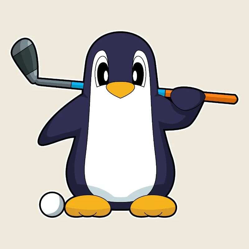 Pinguin Golf Golfschläger