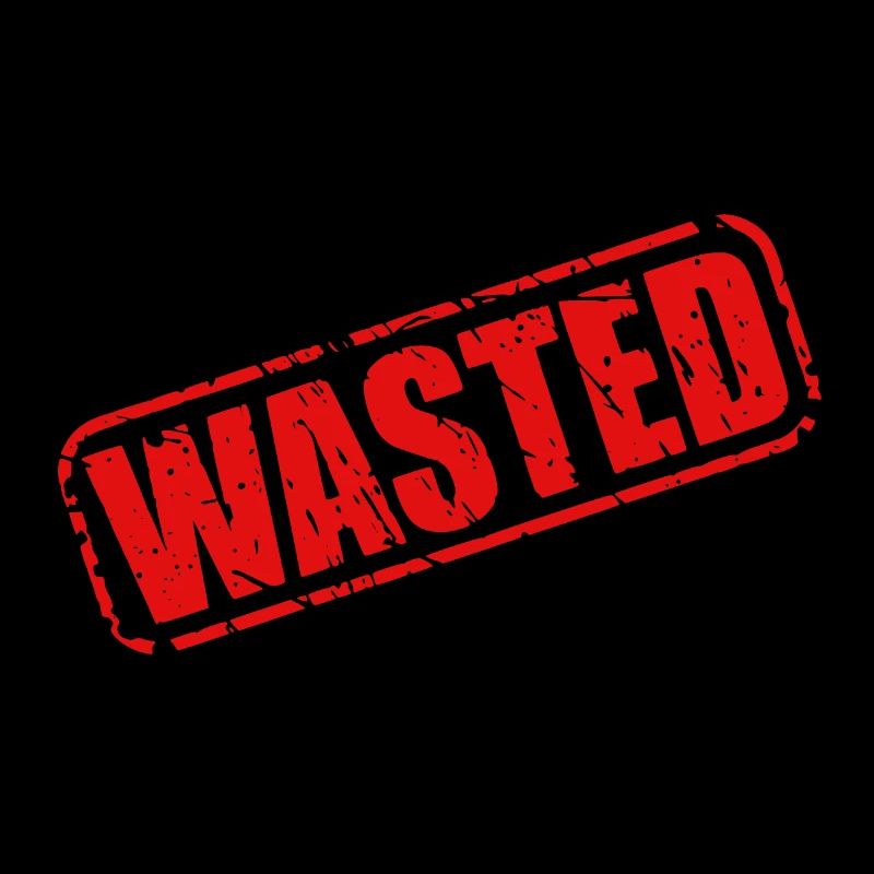 déchets impression de timbres