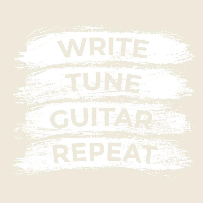 Gitarrenspieler Routine