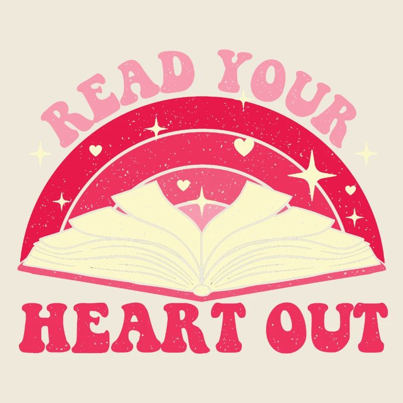 Lecteur drôle de Reader Reading Your Heart Out