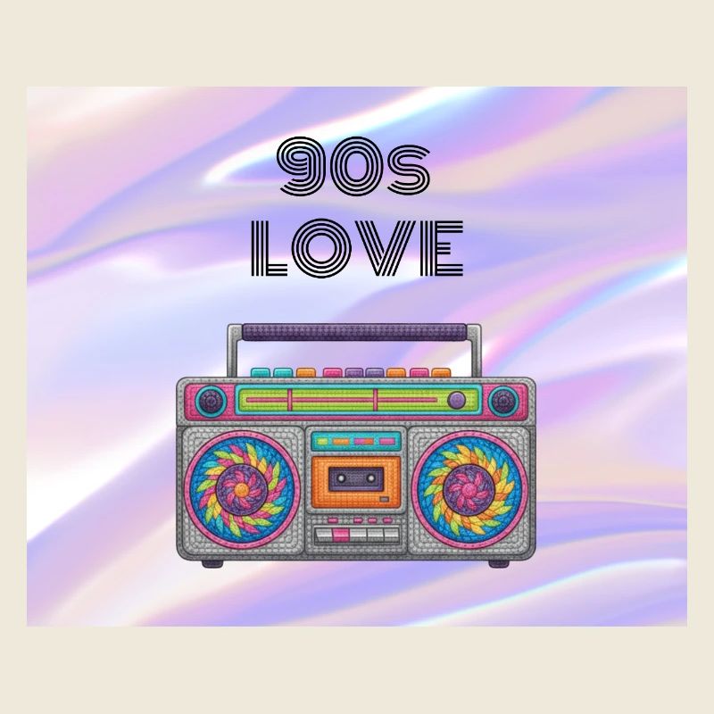 90s Liebe Boombox