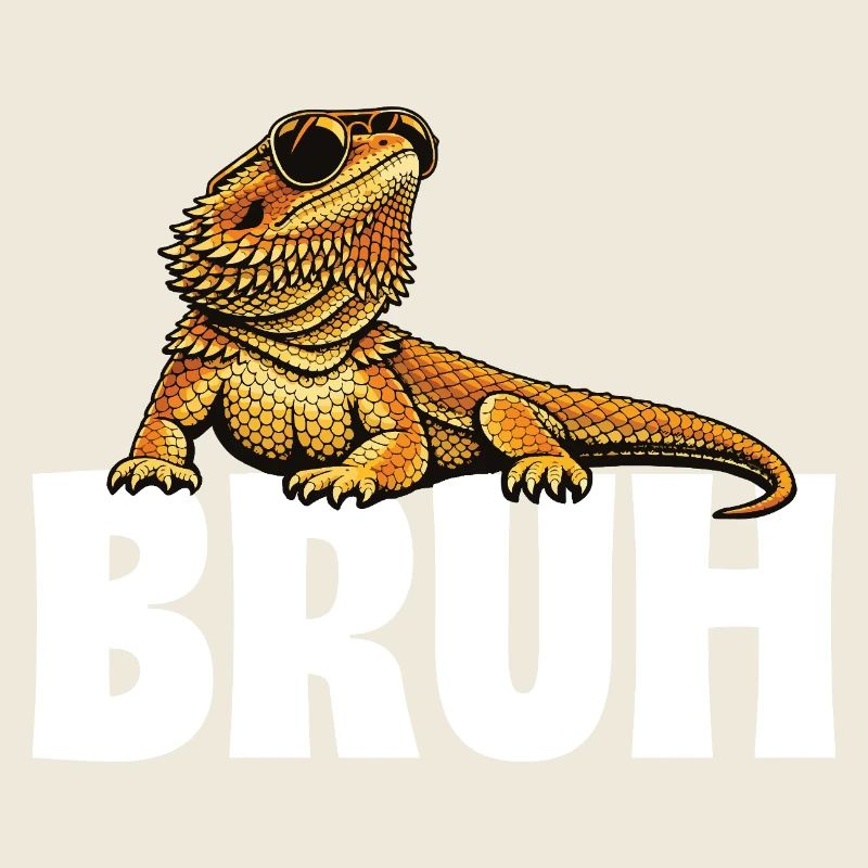 Bruh Bartagrache Lustiger Bartagame