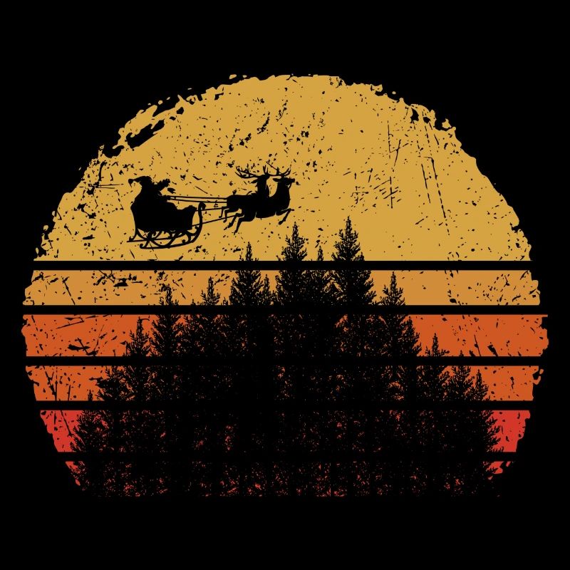 Desert Sunset Camel Silhouette