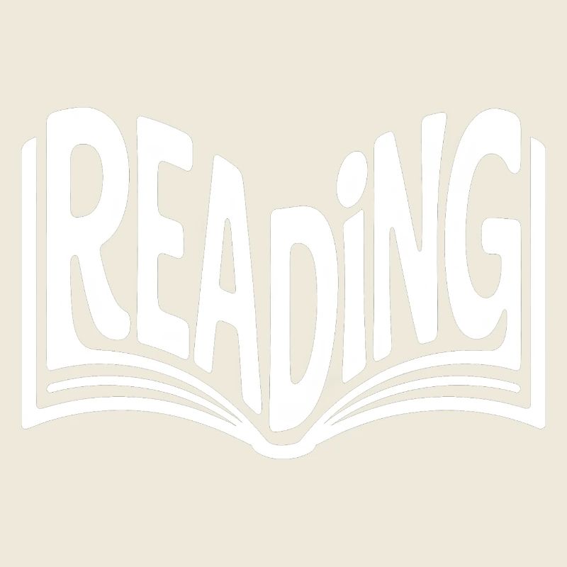 Reading - Cool Book Lover Design