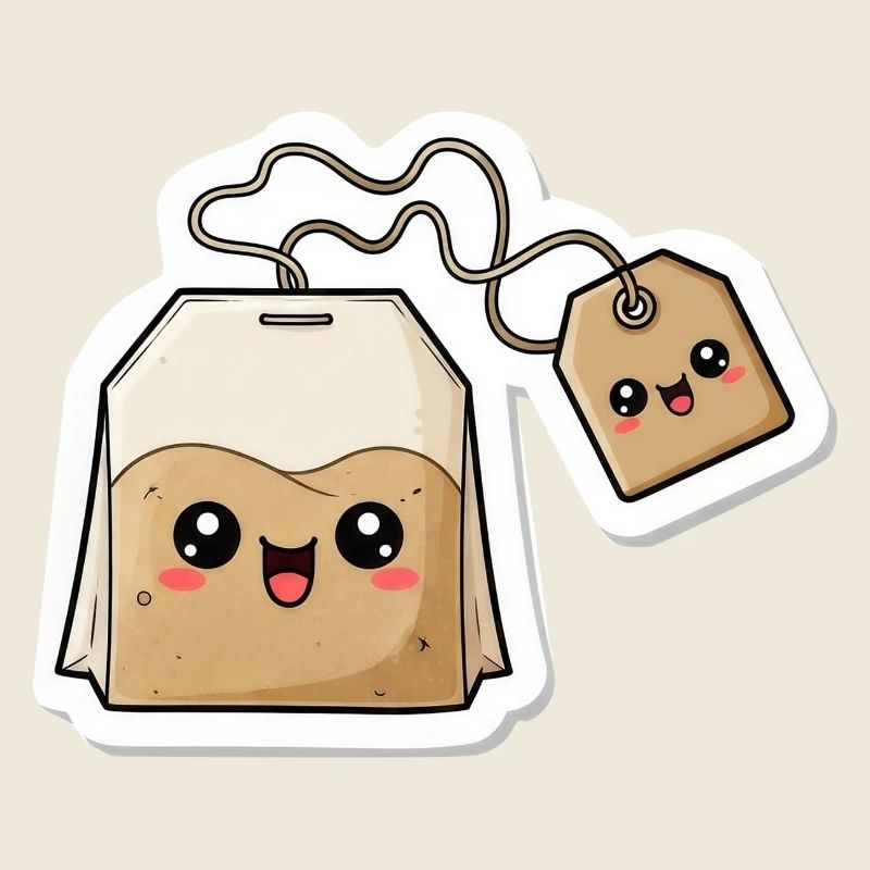 Kawaii Teebeutel Charme