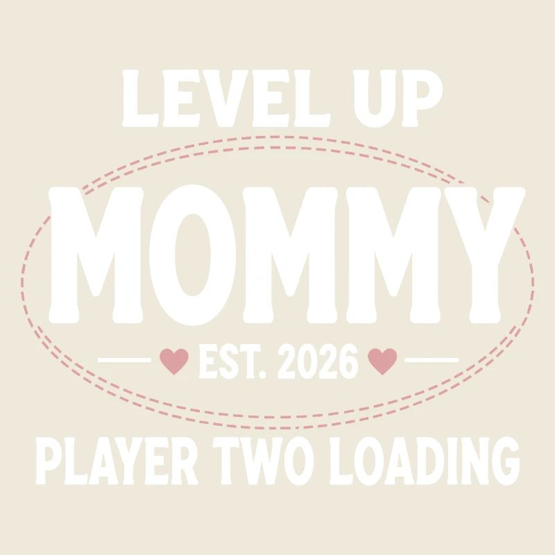 Level Up Mommy Gamer Logo