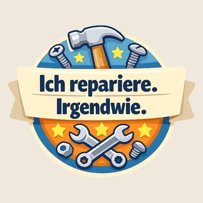 Ich repariere. Irgendwie.