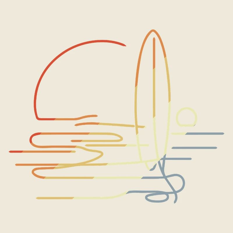 Look vintage surf