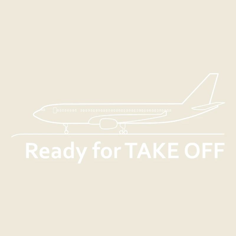 Ready for Take Off - Airplane - Vacation - Travel