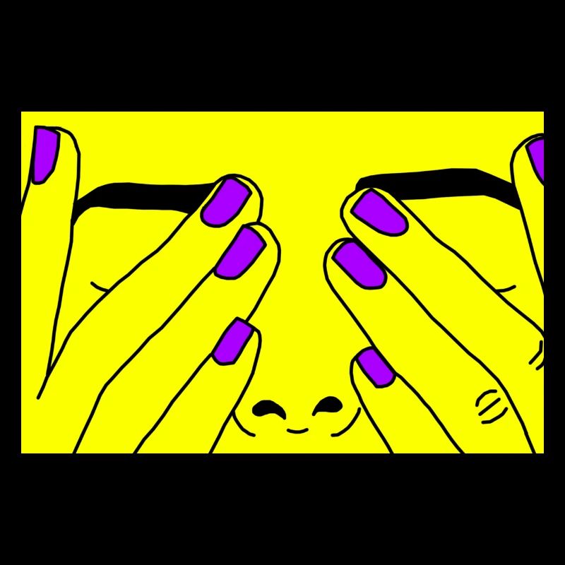 Face yellow