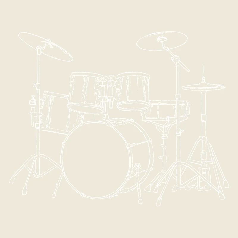 Drumset - Sticks Schlagzeuger Schlagzeug Drummer