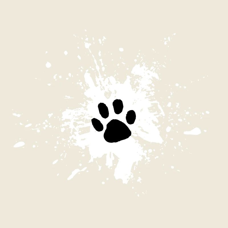 Pawprint Spritz Muster