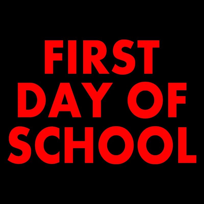 First day of school