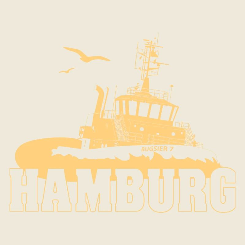 Schlepper im Hamburger Hafen
