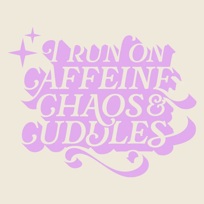 Caffeine Chaos Cuddles – Power Mode On