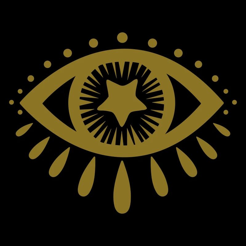 Mystic Eye All-Seeing Eye Star Iris