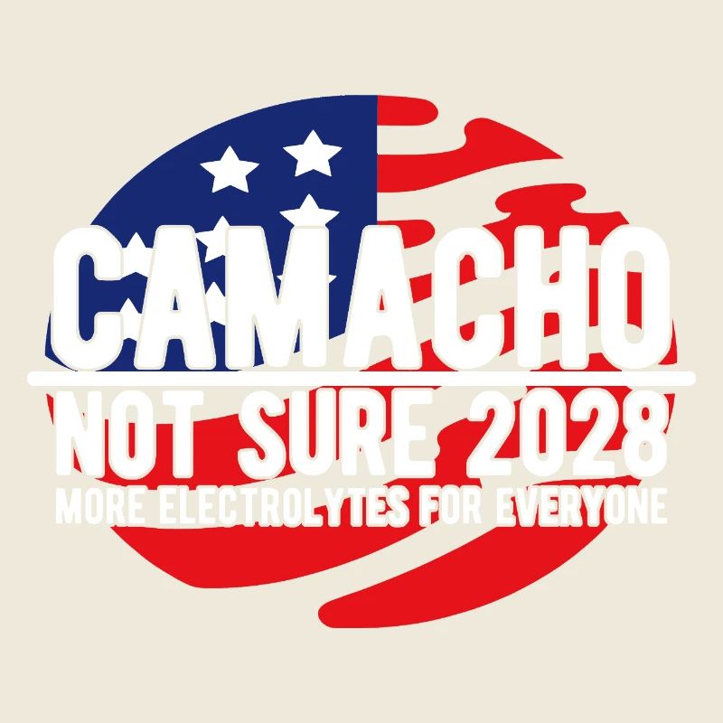 Parodie d’emblème Camacho 2028 Drôle Je ne sais pas