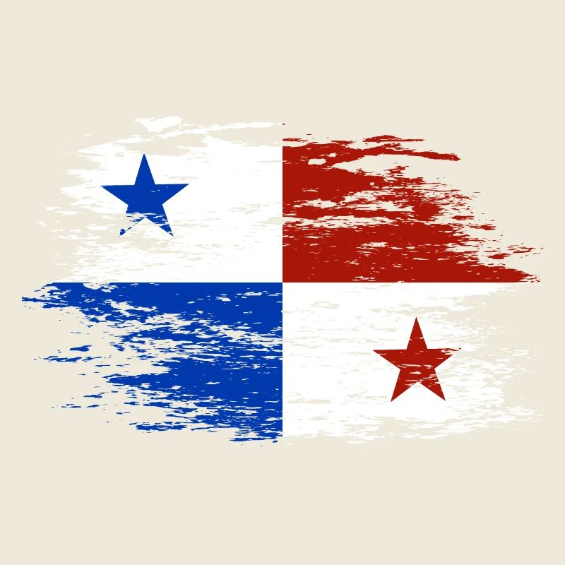 Panama Flagge used