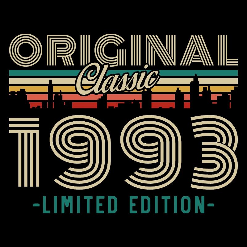 Original 1993 Vintage Retro Geburtstagsgeschenk