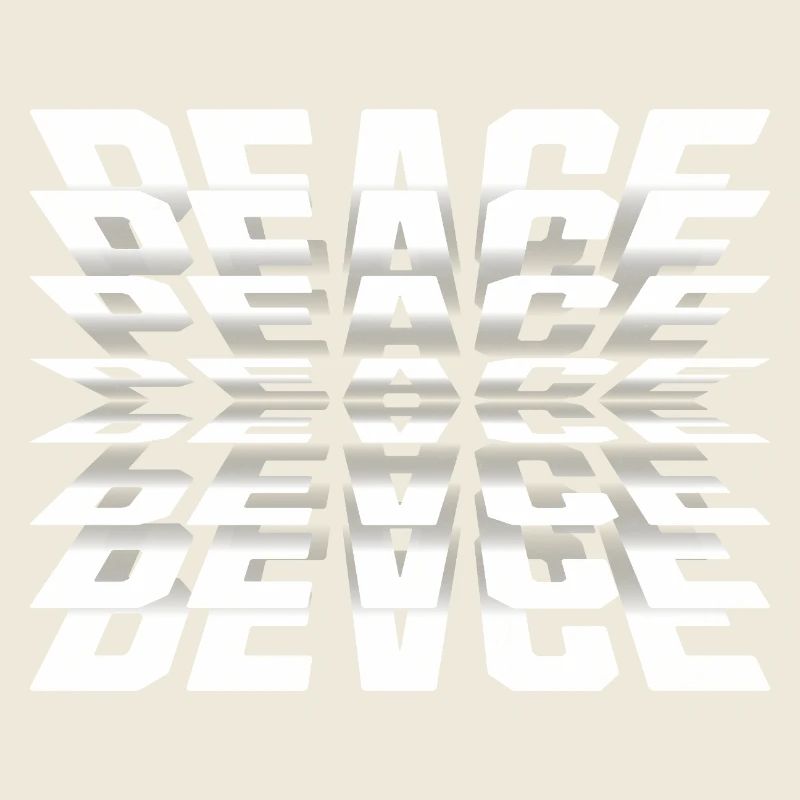 Mirror Peace Typography