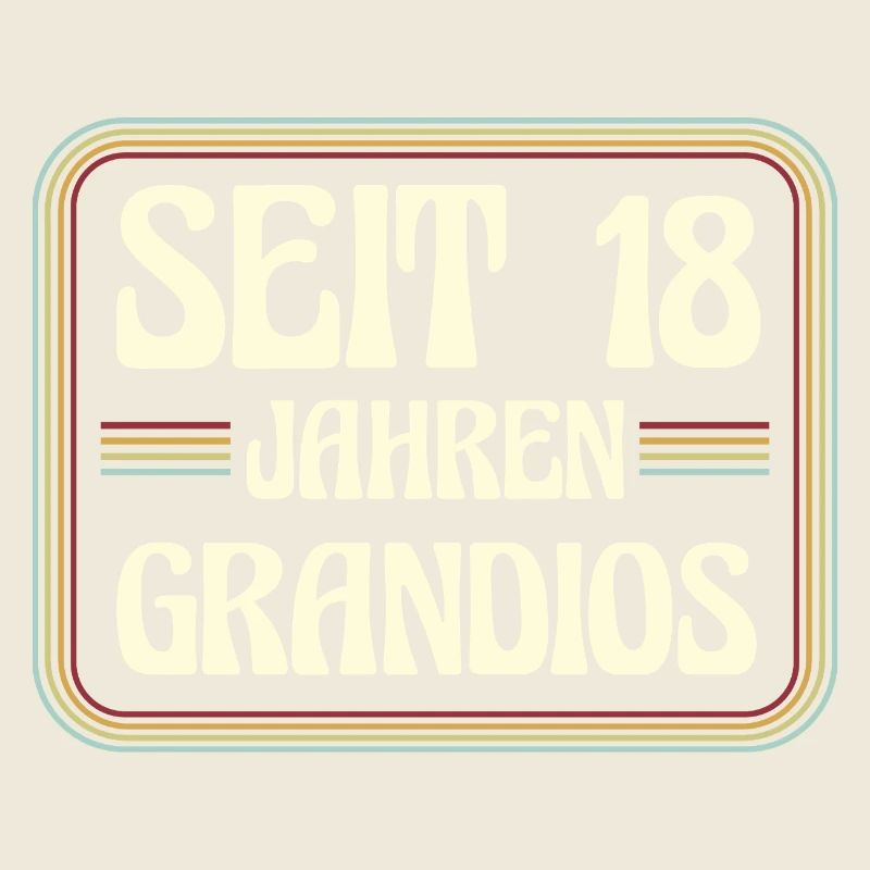 18 Jahre alt Geburtstag 18. Geburtstag
