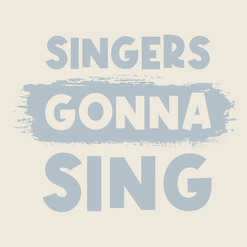 Singers going to sing