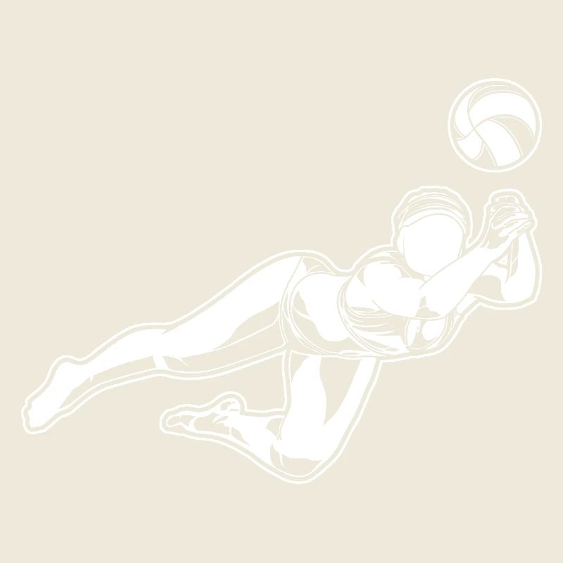 Beach Volleyball Mädchen