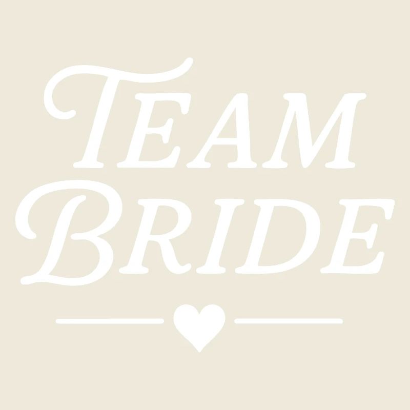 Team Bride Classic (White)