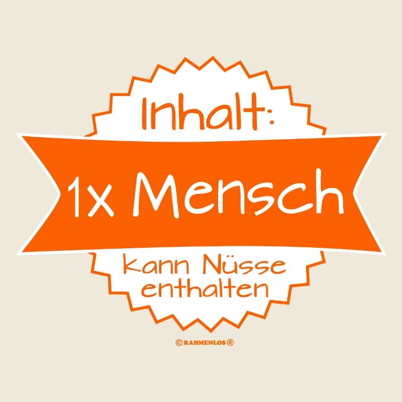 Humorous Human Logo with Message