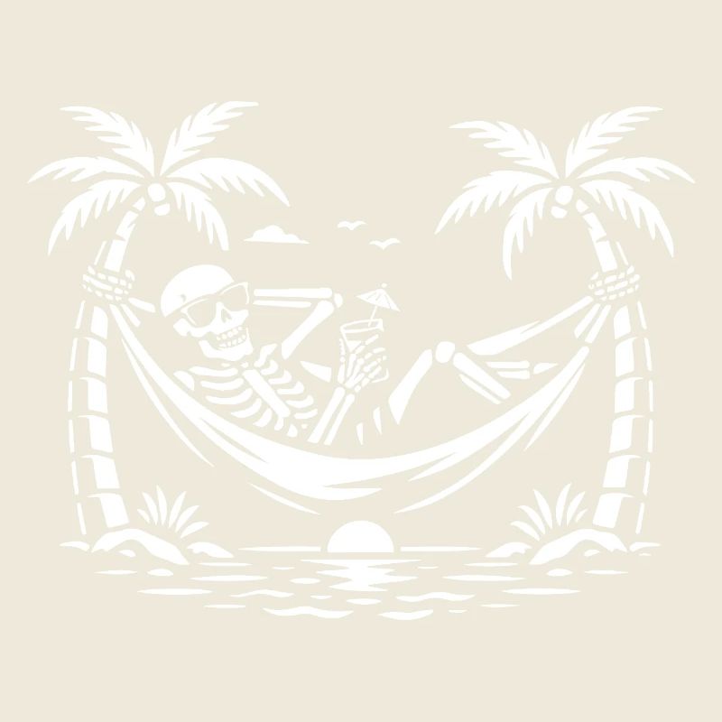 Skelett-Hammock-Paradies