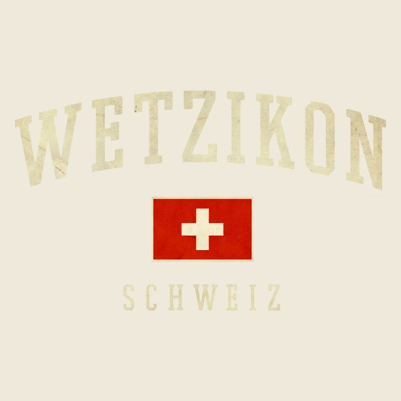 Wetzikon Switzerland Flag Logo