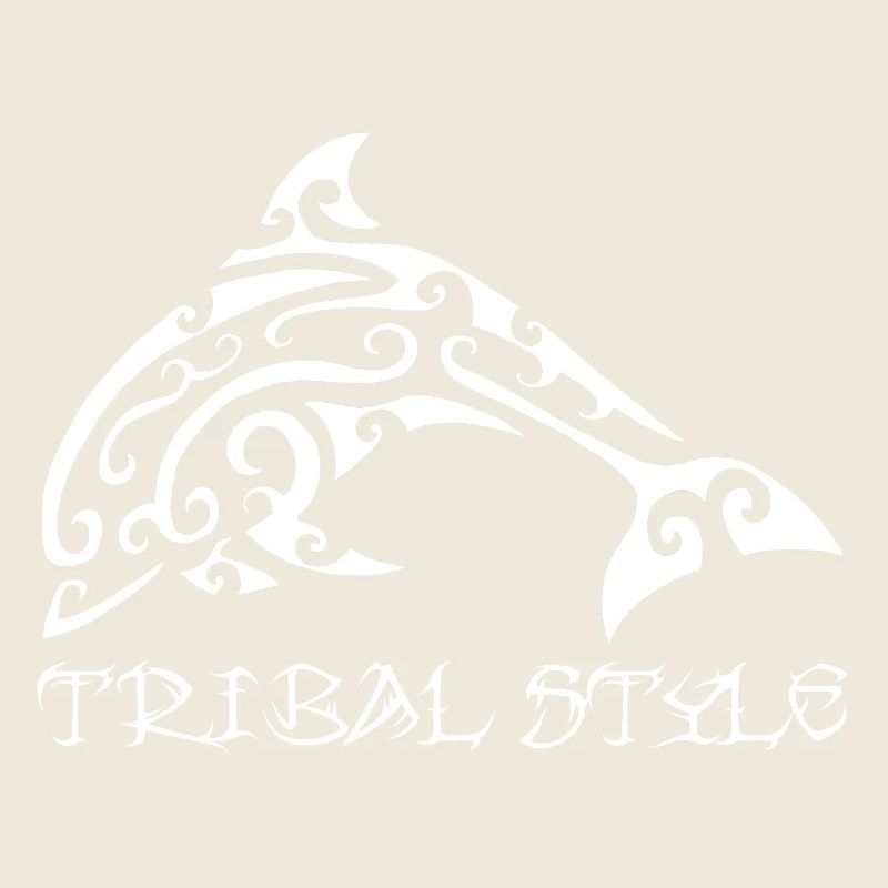 Polynesischer weißer Delphin