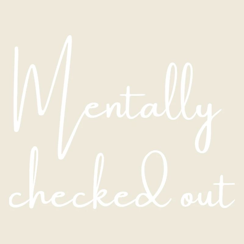 Mentally checked out | Greysoul Thoughts