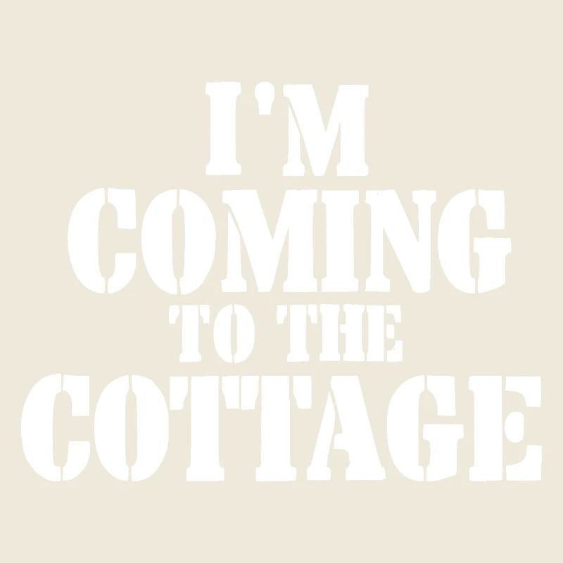 J’arrive au cottage - blanc