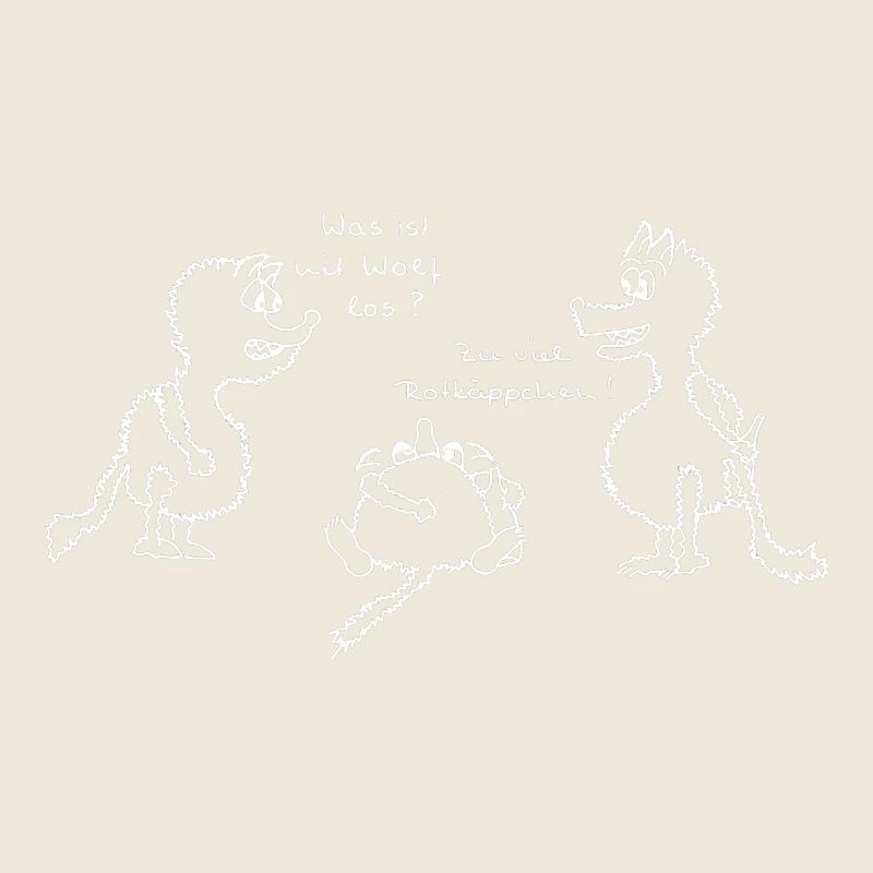 Wolf und Rotkaeppchen w